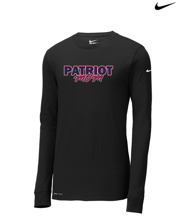 Pittston Area HS Marching Band Mom - Mens Nike Longsleeve