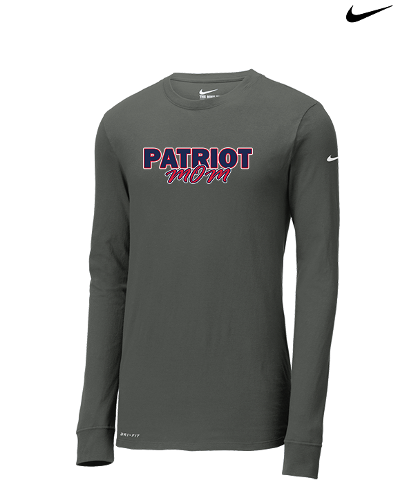 Pittston Area HS Marching Band Mom - Mens Nike Longsleeve