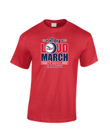 Pittston Area HS Marching Band Play Loud - Cotton T-Shirt