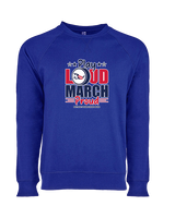 Pittston Area HS Marching Band Play Loud - Crewneck Sweatshirt
