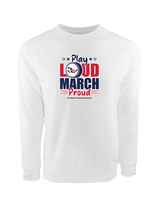 Pittston Area HS Marching Band Play Loud - Crewneck Sweatshirt