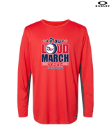 Pittston Area HS Marching Band Play Loud - Mens Oakley Longsleeve