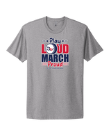 Pittston Area HS Marching Band Play Loud - Mens Select Cotton T-Shirt