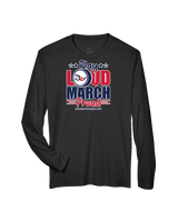 Pittston Area HS Marching Band Play Loud - Performance Longsleeve