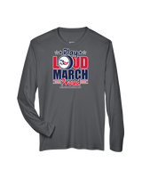 Pittston Area HS Marching Band Play Loud - Performance Longsleeve