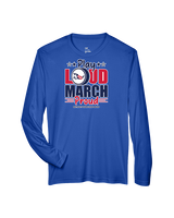 Pittston Area HS Marching Band Play Loud - Performance Longsleeve