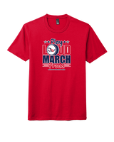 Pittston Area HS Marching Band Play Loud - Tri-Blend Shirt