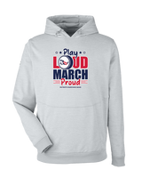 Pittston Area HS Marching Band Play Loud - Under Armour Mens Storm Fleece