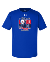 Pittston Area HS Marching Band Play Loud - Under Armour Mens Team Tech T-Shirt