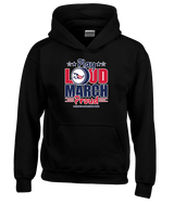 Pittston Area HS Marching Band Play Loud - Unisex Hoodie