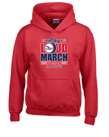 Pittston Area HS Marching Band Play Loud - Unisex Hoodie