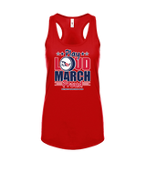 Pittston Area HS Marching Band Play Loud - Womens Tank Top