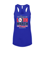 Pittston Area HS Marching Band Play Loud - Womens Tank Top