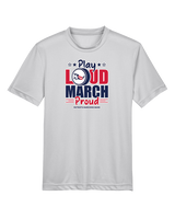 Pittston Area HS Marching Band Play Loud - Youth Performance Shirt