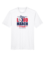 Pittston Area HS Marching Band Play Loud - Youth Performance Shirt