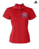 Pittston Area HS Marching Band Stamp - Adidas Womens Polo