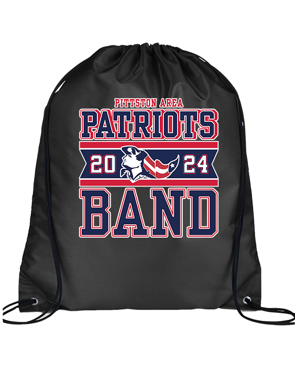 Pittston Area HS Marching Band Stamp - Drawstring Bag