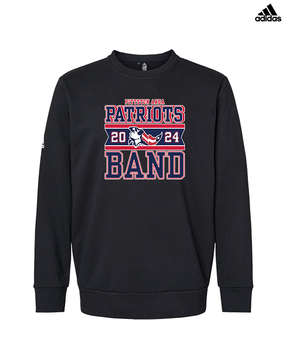 Pittston Area HS Marching Band Stamp - Mens Adidas Crewneck