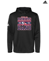 Pittston Area HS Marching Band Stamp - Mens Adidas Hoodie
