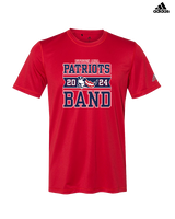 Pittston Area HS Marching Band Stamp - Mens Adidas Performance Shirt