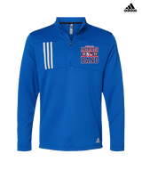 Pittston Area HS Marching Band Stamp - Mens Adidas Quarter Zip