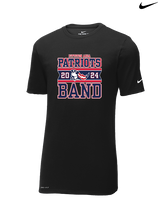 Pittston Area HS Marching Band Stamp - Mens Nike Cotton Poly Tee