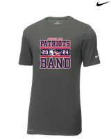 Pittston Area HS Marching Band Stamp - Mens Nike Cotton Poly Tee
