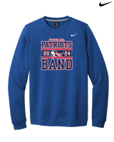 Pittston Area HS Marching Band Stamp - Mens Nike Crewneck