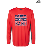 Pittston Area HS Marching Band Stamp - Mens Oakley Longsleeve