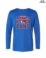 Pittston Area HS Marching Band Stamp - Mens Oakley Longsleeve