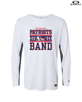 Pittston Area HS Marching Band Stamp - Mens Oakley Longsleeve