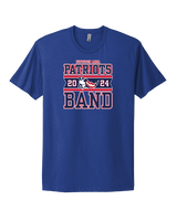 Pittston Area HS Marching Band Stamp - Mens Select Cotton T-Shirt