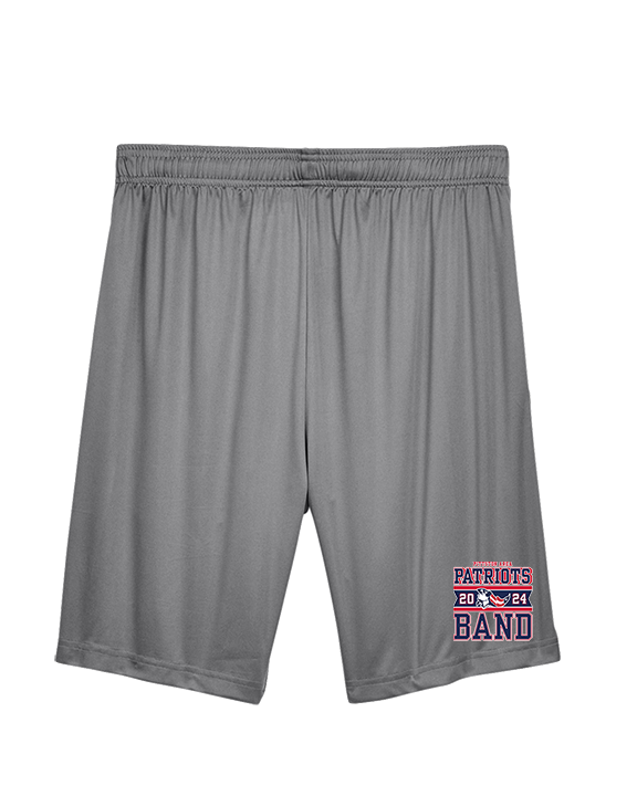 Pittston Area HS Marching Band Stamp - Mens Training Shorts with Pockets