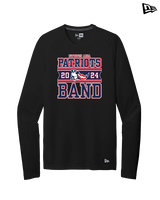 Pittston Area HS Marching Band Stamp - New Era Performance Long Sleeve