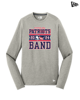 Pittston Area HS Marching Band Stamp - New Era Performance Long Sleeve
