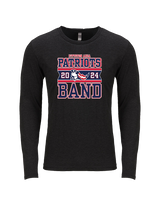 Pittston Area HS Marching Band Stamp - Tri-Blend Long Sleeve