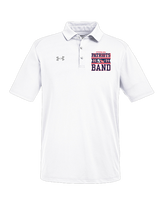 Pittston Area HS Marching Band Stamp - Under Armour Mens Tech Polo