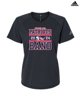 Pittston Area HS Marching Band Stamp - Womens Adidas Performance Shirt
