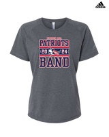 Pittston Area HS Marching Band Stamp - Womens Adidas Performance Shirt
