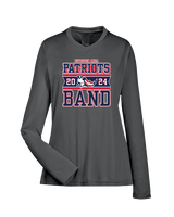 Pittston Area HS Marching Band Stamp - Womens Performance Longsleeve