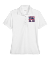 Pittston Area HS Marching Band Stamp - Womens Polo