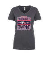 Pittston Area HS Marching Band Stamp - Womens Vneck