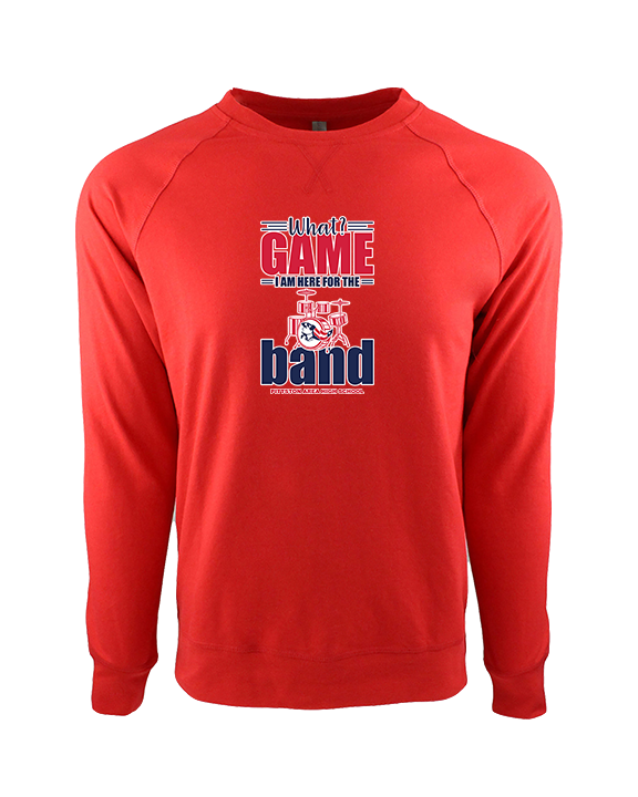 Pittston Area HS Marching Band What Game - Crewneck Sweatshirt