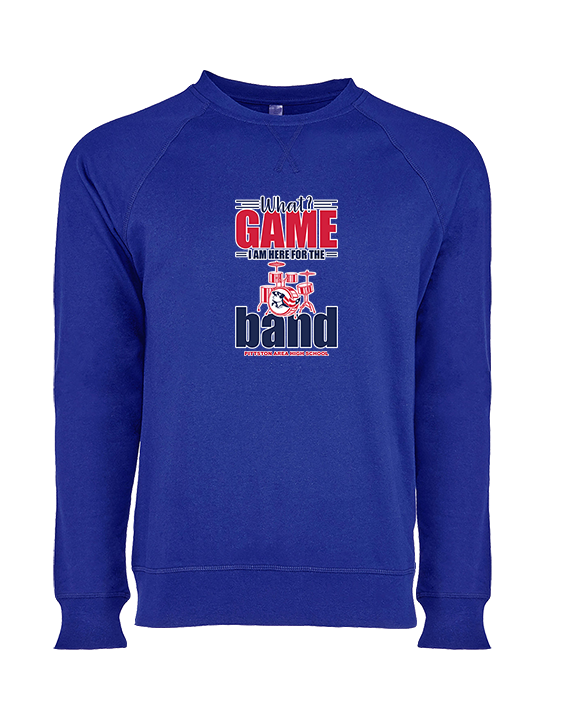 Pittston Area HS Marching Band What Game - Crewneck Sweatshirt