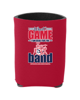 Pittston Area HS Marching Band What Game - Koozie