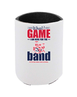 Pittston Area HS Marching Band What Game - Koozie