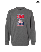 Pittston Area HS Marching Band What Game - Mens Adidas Crewneck