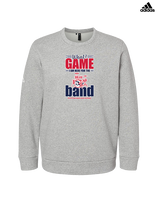 Pittston Area HS Marching Band What Game - Mens Adidas Crewneck