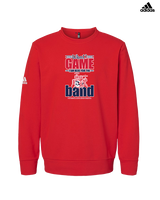 Pittston Area HS Marching Band What Game - Mens Adidas Crewneck