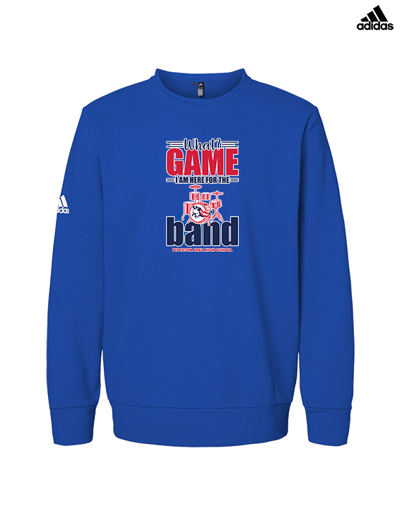 Pittston Area HS Marching Band What Game - Mens Adidas Crewneck